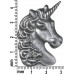 Pewter Unicorn Jewelry Box * Pin, Earrings & Necklace Combo103035
